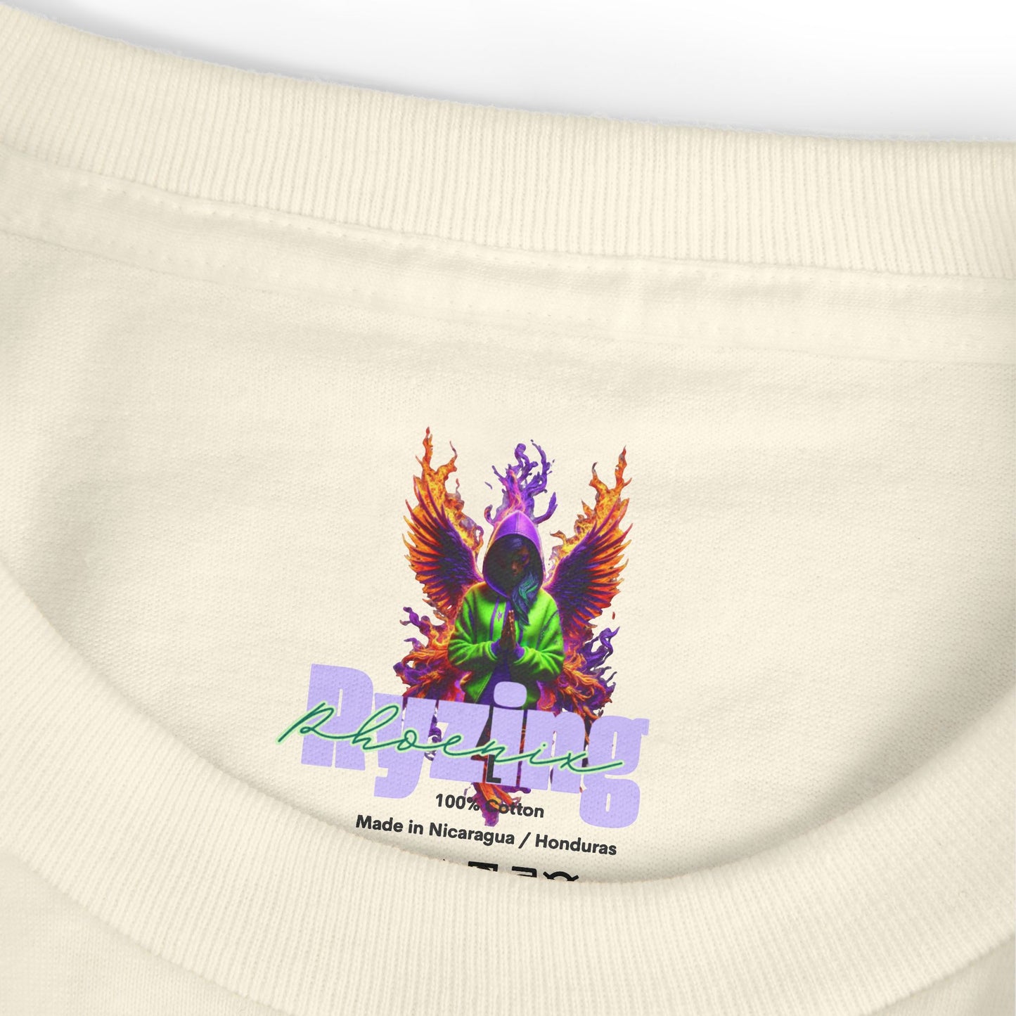 Phoenix Rising Graphic Tee | Unisex Cotton Shirt, Inspirational Apparel, Gift for Friends, Unique Artwear, Casual Style
