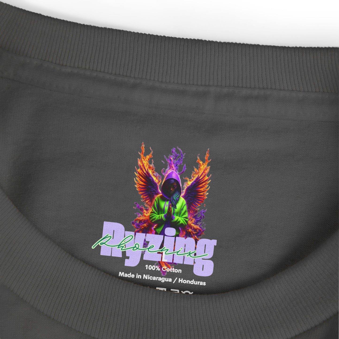 Phoenix Rising Graphic Tee | Unisex Cotton Shirt, Inspirational Apparel, Gift for Friends, Unique Artwear, Casual Style