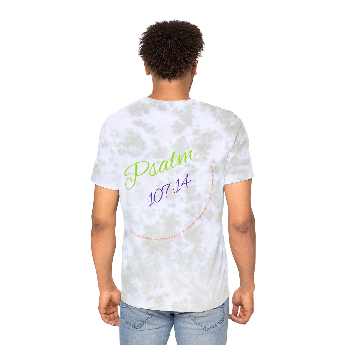 T-Shirt - Break Every Chain Spiritual Connection Tie-Dye Tee