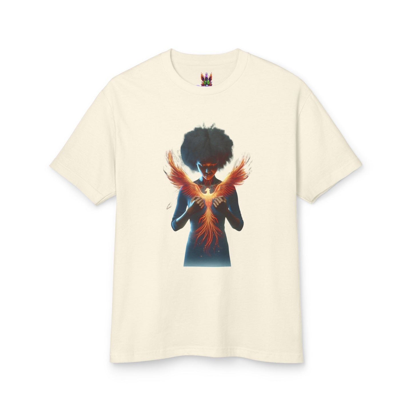 Phoenix Rising Graphic Tee | Unisex Cotton Shirt, Inspirational Apparel, Gift for Friends, Unique Artwear, Casual Style