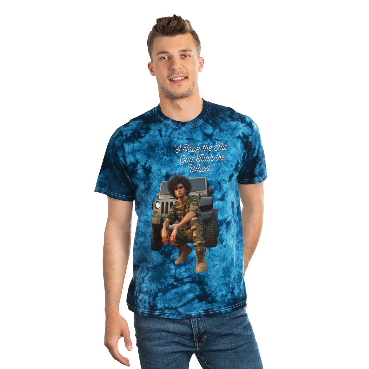 Tie-Dye Tee, Crystal