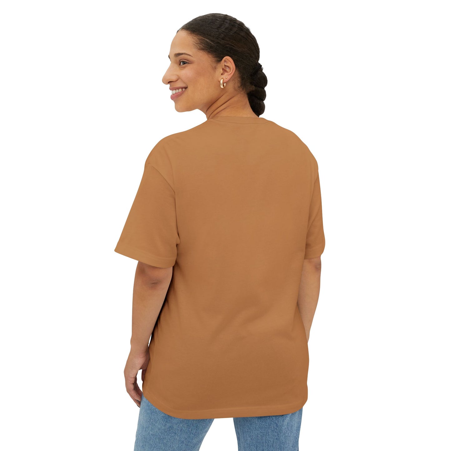 From chaos to calm 2 — all God, no lies.Oversized Boxy Tee