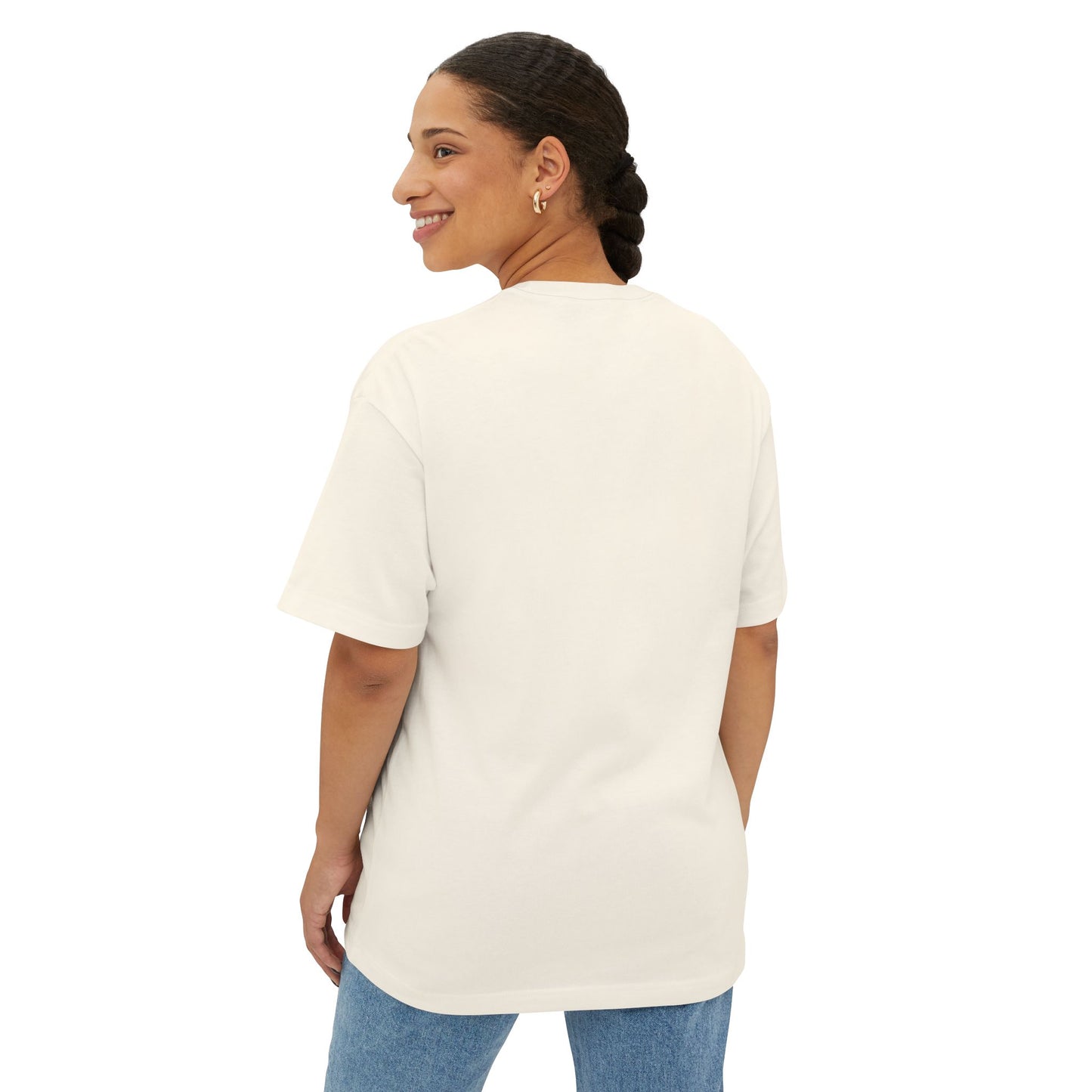From chaos to calm 2 — all God, no lies.Oversized Boxy Tee