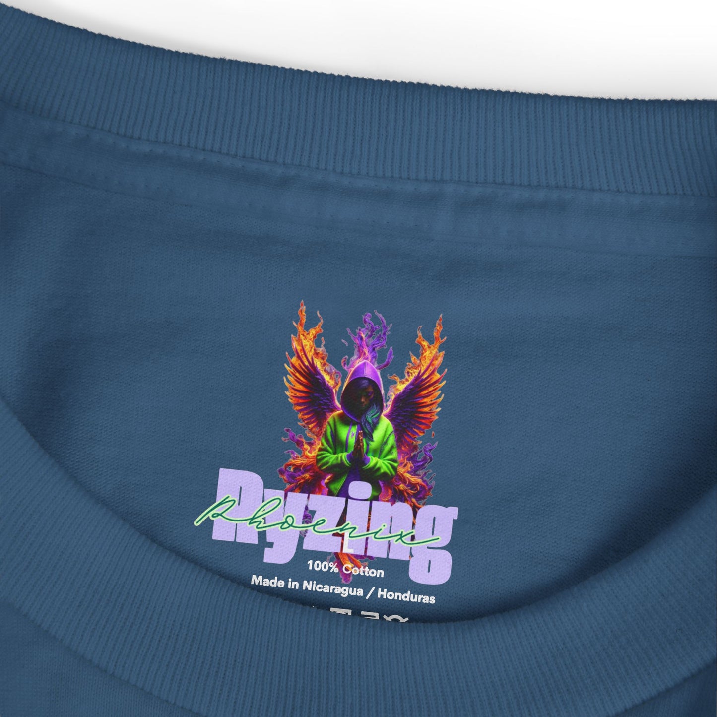 Phoenix Rising Graphic Tee | Unisex Cotton Shirt, Inspirational Apparel, Gift for Friends, Unique Artwear, Casual Style