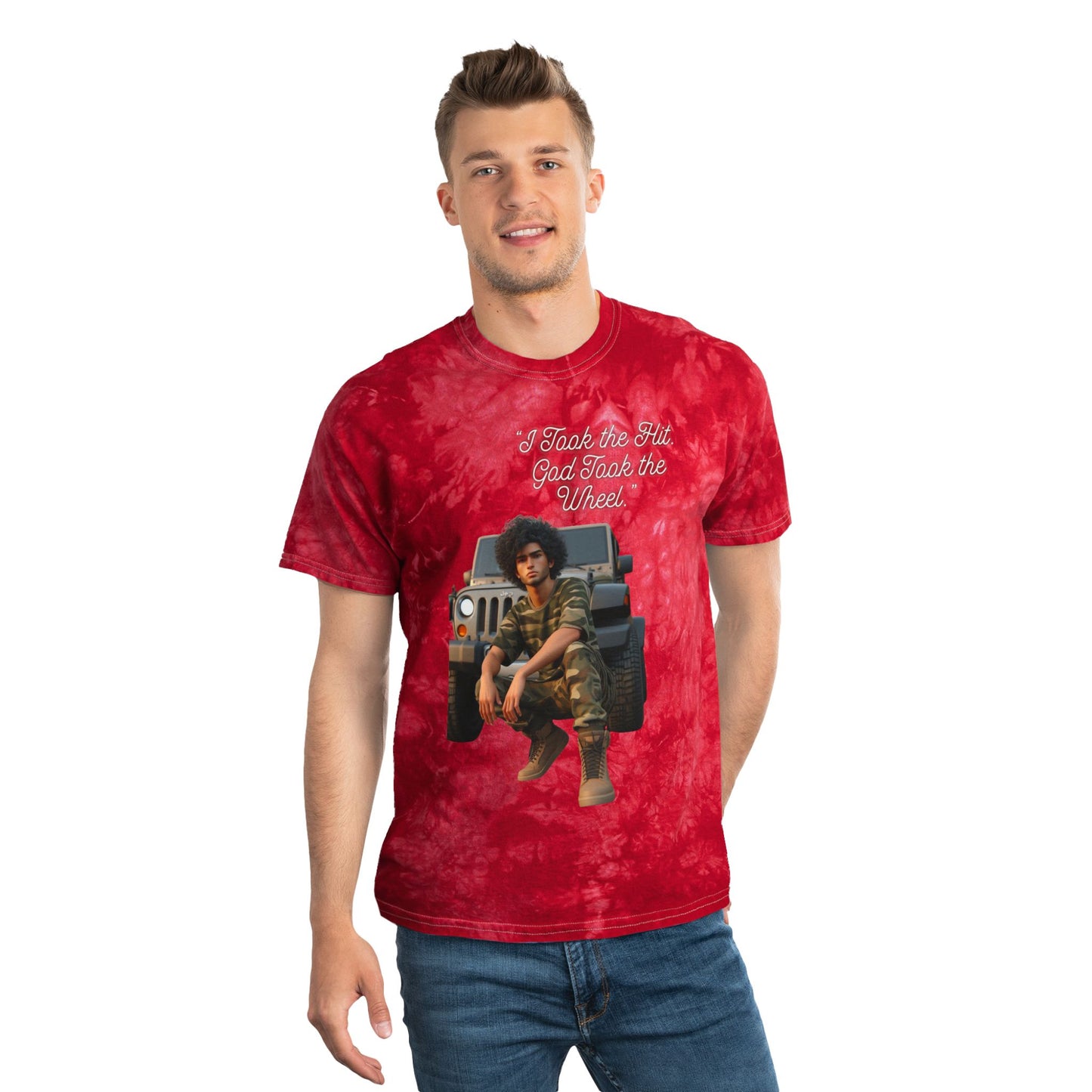 Tie-Dye Tee, Crystal
