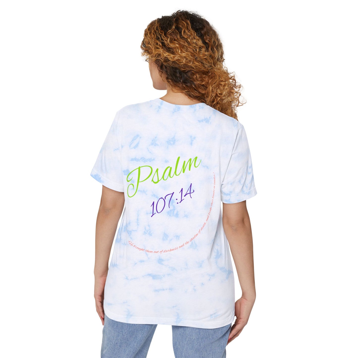 T-Shirt - Break Every Chain Spiritual Connection Tie-Dye Tee
