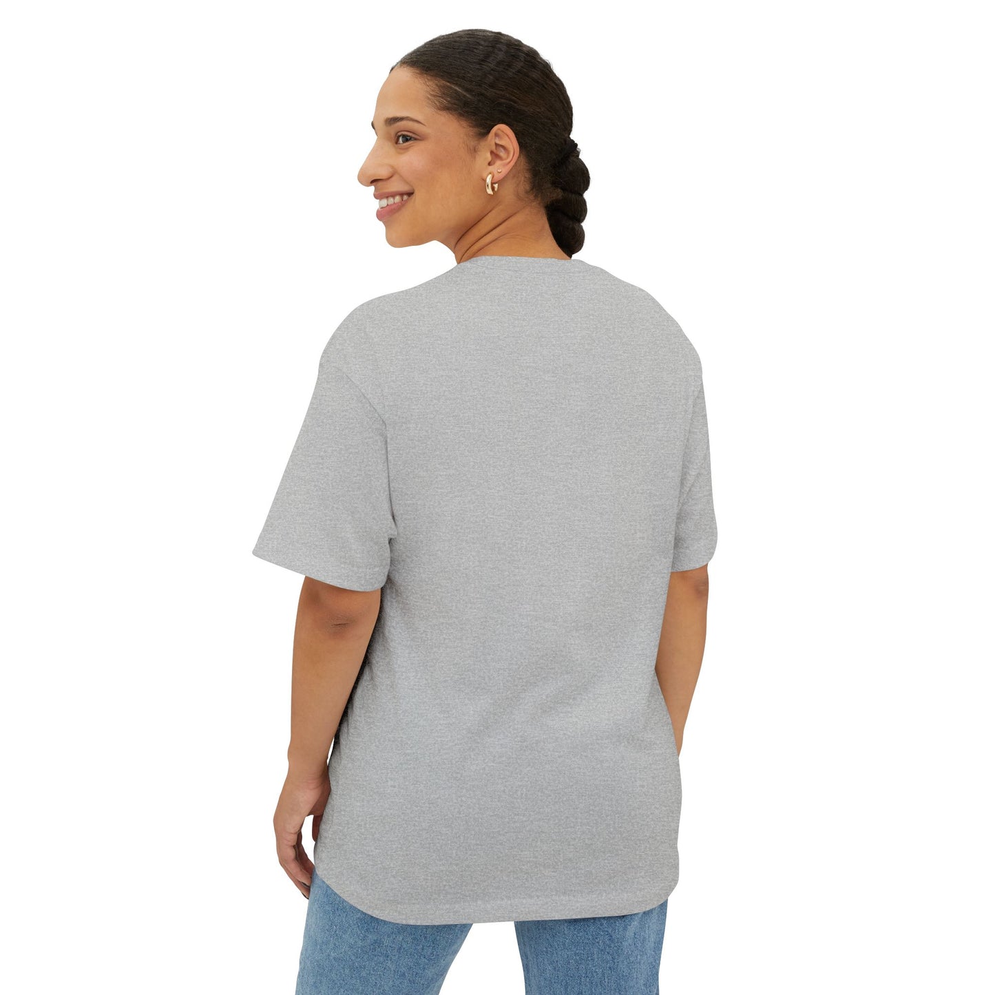 Empowering Graphic Tee - "God is My Powersbank" Unisex Oversized Boxy Tee, Inspirational Shirt, Casual Wear, Street Style, Daily Comfort