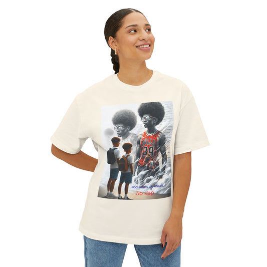 From chaos to calm 6— all God, no lies.Oversized Boxy Tee