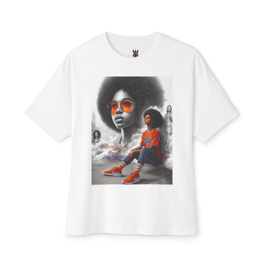 From chaos to calm 2 — all God, no lies.Oversized Boxy Tee