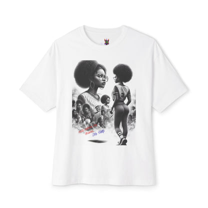 From chaos to calm 4— all God, no lies.Oversized Boxy Tee