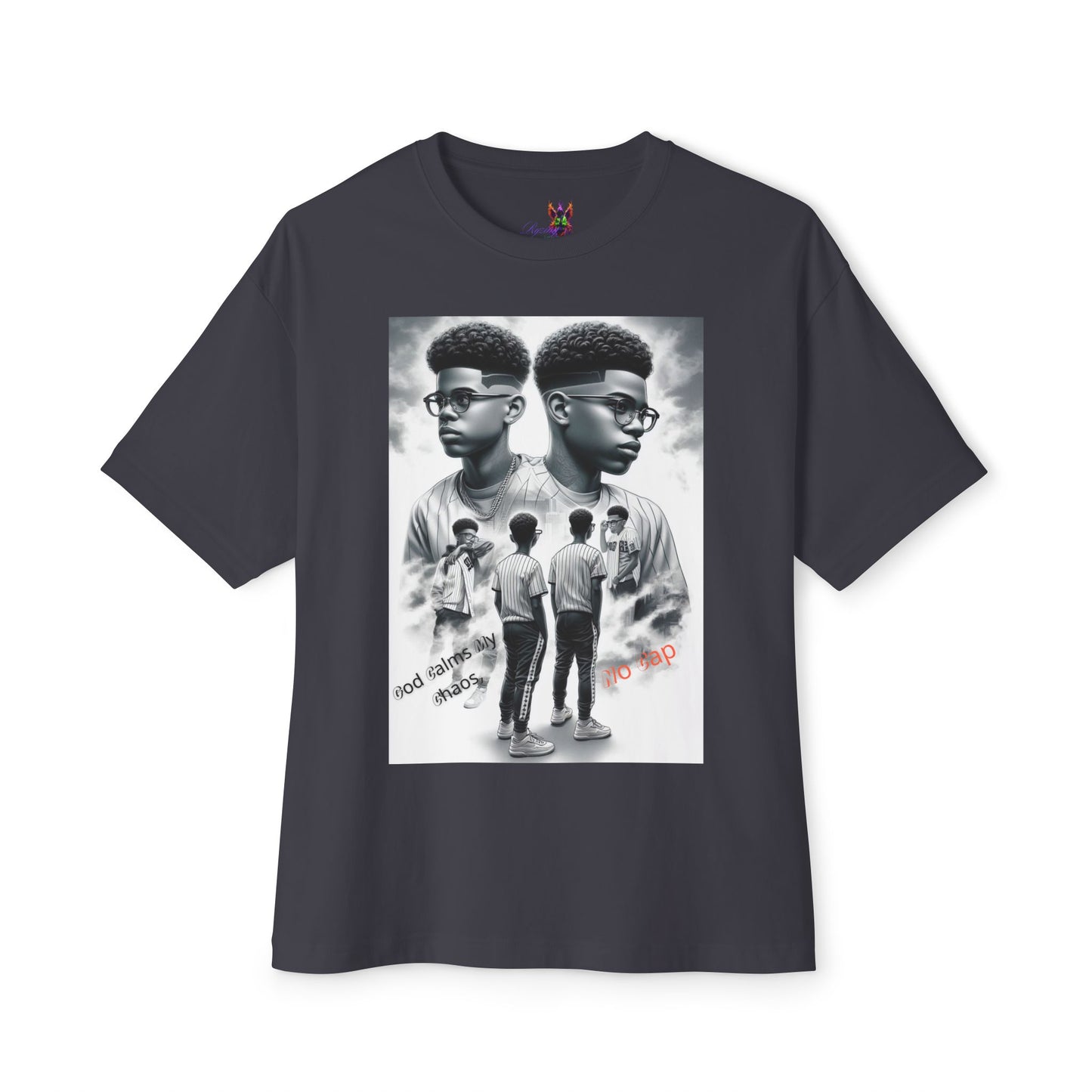 From chaos to calm 5— all God, no lies.Oversized Boxy Tee