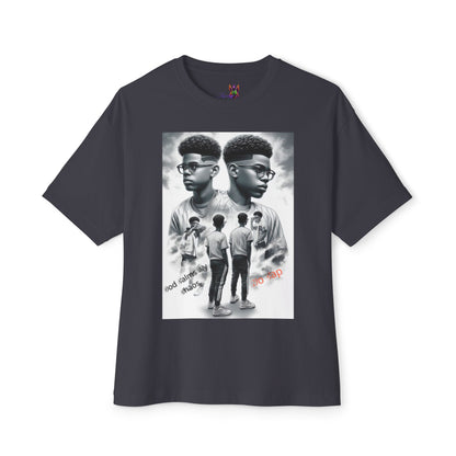 From chaos to calm 5— all God, no lies.Oversized Boxy Tee