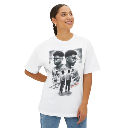 From chaos to calm 5— all God, no lies.Oversized Boxy Tee