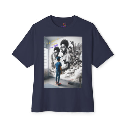 From chaos to calm 3 — all God, no lies.Oversized Boxy Tee