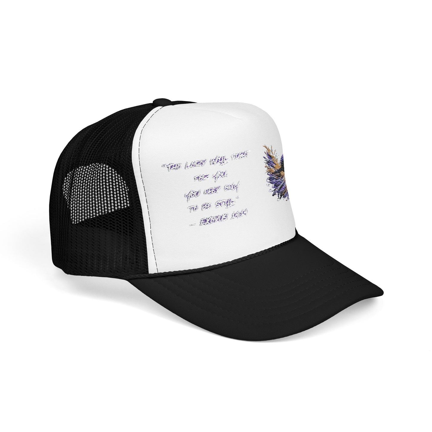 Inspirational Foam Trucker Hat with Embroidery, Casual Hat, Gift for Him/Her, Motivational Headwear, Summer Accessories