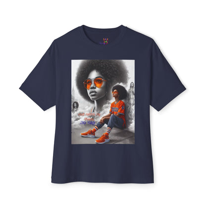 From chaos to calm 2 — all God, no lies.Oversized Boxy Tee