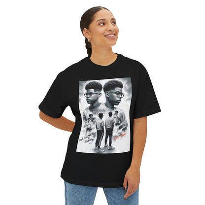 From chaos to calm 5— all God, no lies.Oversized Boxy Tee