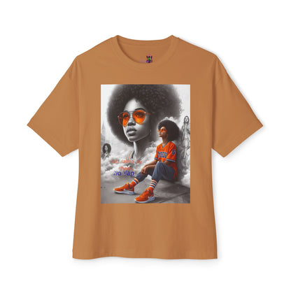From chaos to calm 2 — all God, no lies.Oversized Boxy Tee