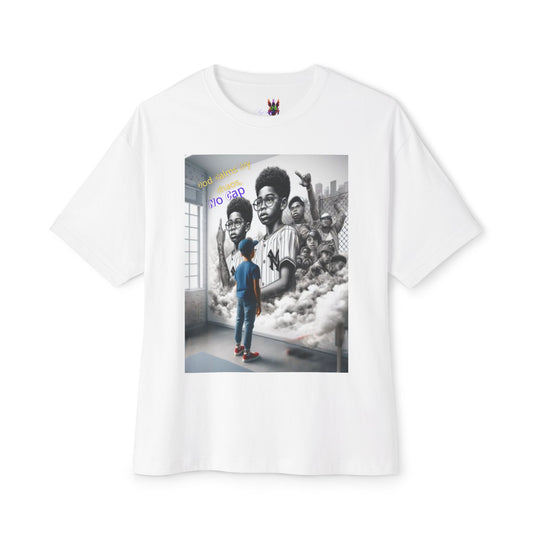 From chaos to calm 3 — all God, no lies.Oversized Boxy Tee