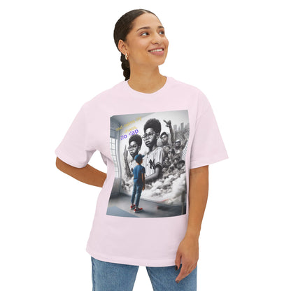 From chaos to calm 3 — all God, no lies.Oversized Boxy Tee