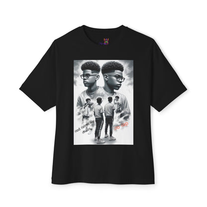 From chaos to calm 5— all God, no lies.Oversized Boxy Tee