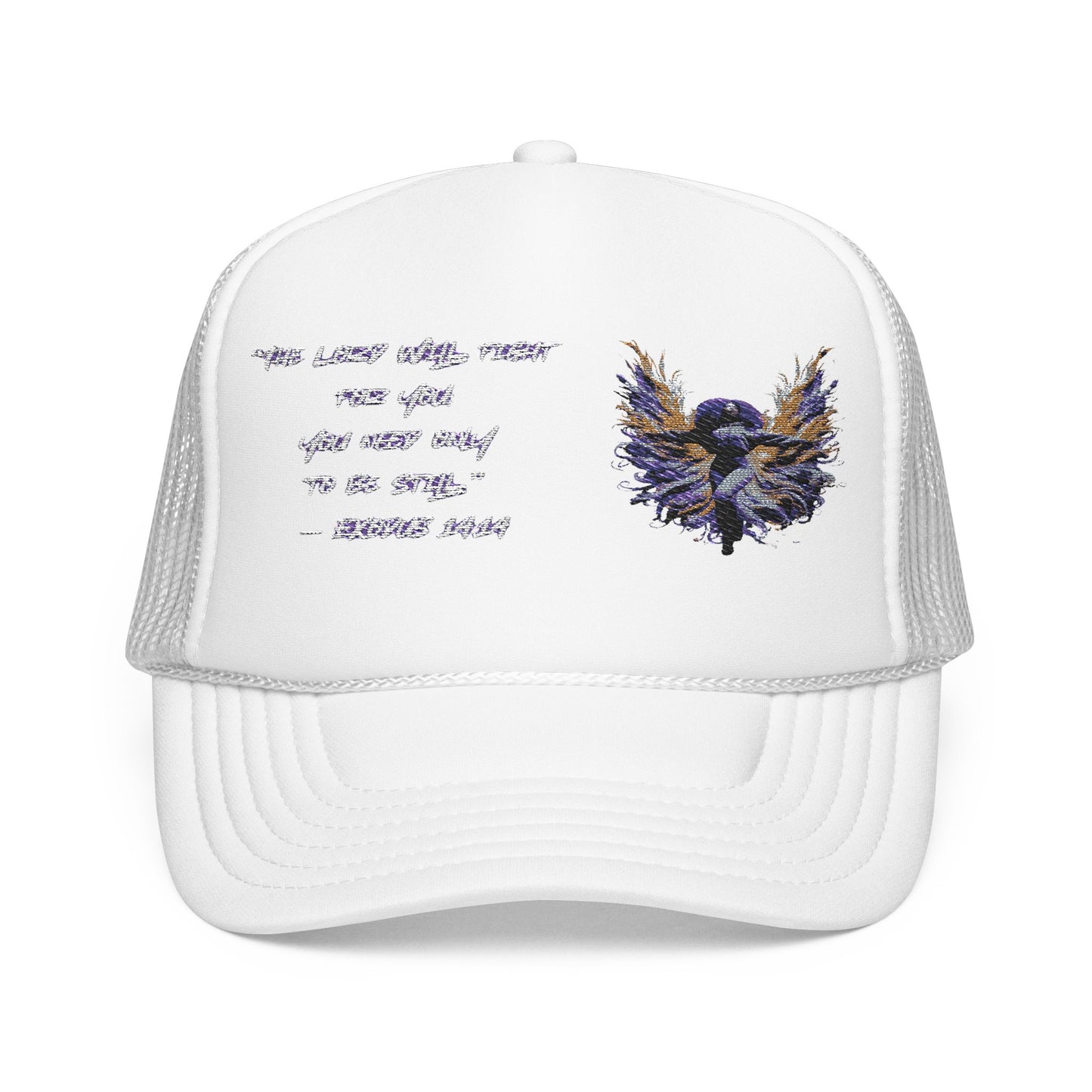 Inspirational Foam Trucker Hat with Embroidery, Casual Hat, Gift for Him/Her, Motivational Headwear, Summer Accessories