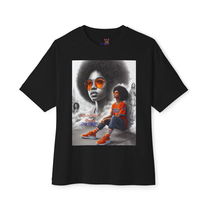 From chaos to calm 2 — all God, no lies.Oversized Boxy Tee