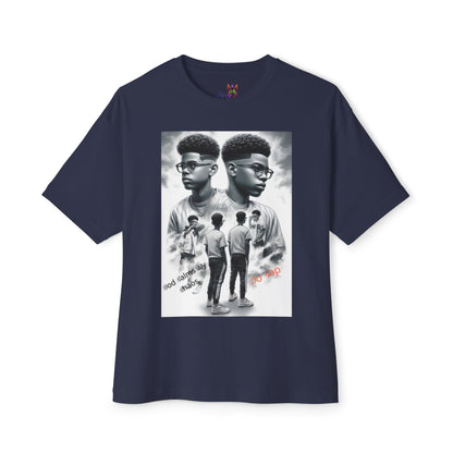 From chaos to calm 5— all God, no lies.Oversized Boxy Tee