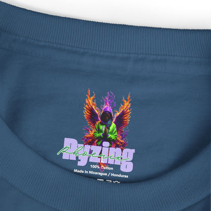 Phoenix Rising Graphic Tee | Unisex Cotton Shirt, Inspirational Apparel, Gift for Friends, Unique Artwear, Casual Style