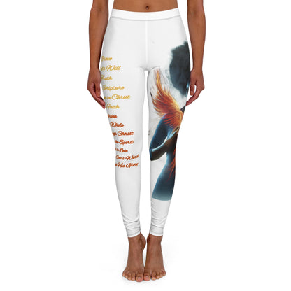 Spandex Leggings - Ryzing Phoenix Faith Christian Urban Wear