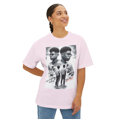From chaos to calm 5— all God, no lies.Oversized Boxy Tee