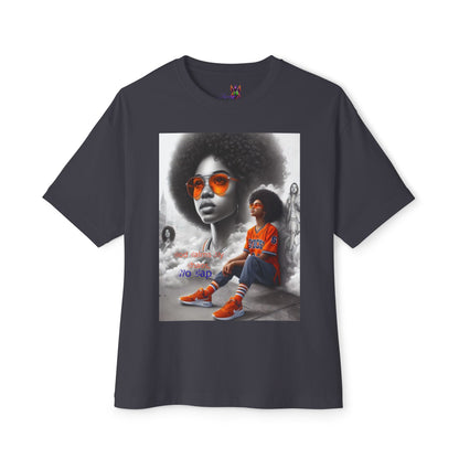 From chaos to calm 2 — all God, no lies.Oversized Boxy Tee