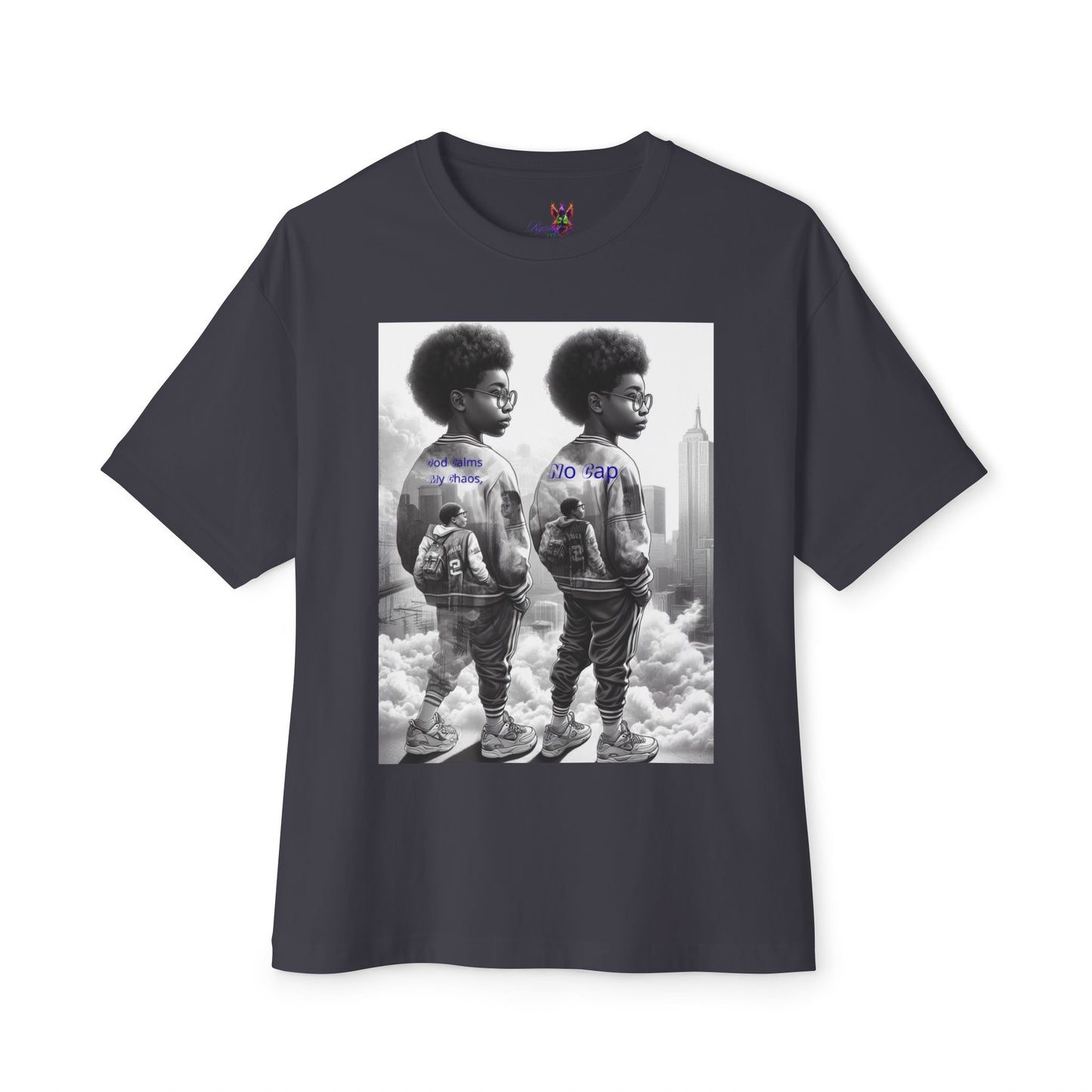 From chaos to calm — all God, no lies.Oversized Boxy Tee