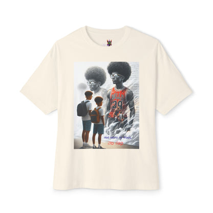From chaos to calm 6— all God, no lies.Oversized Boxy Tee