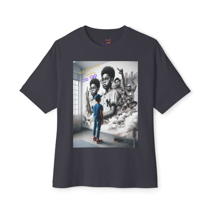 From chaos to calm 3 — all God, no lies.Oversized Boxy Tee