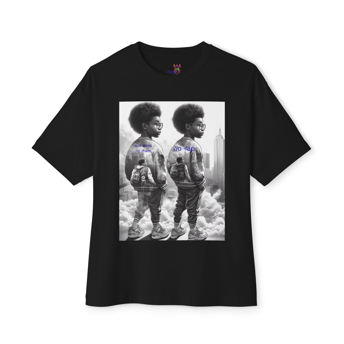 From chaos to calm — all God, no lies.Oversized Boxy Tee