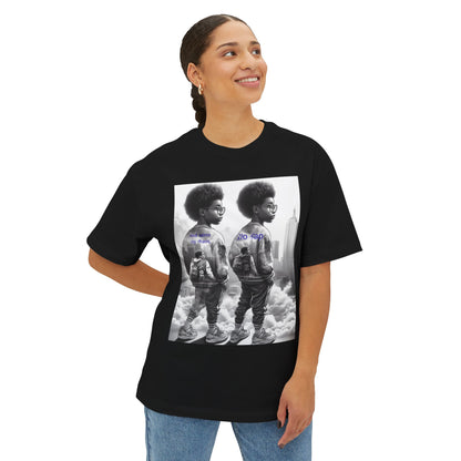 From chaos to calm — all God, no lies.Oversized Boxy Tee