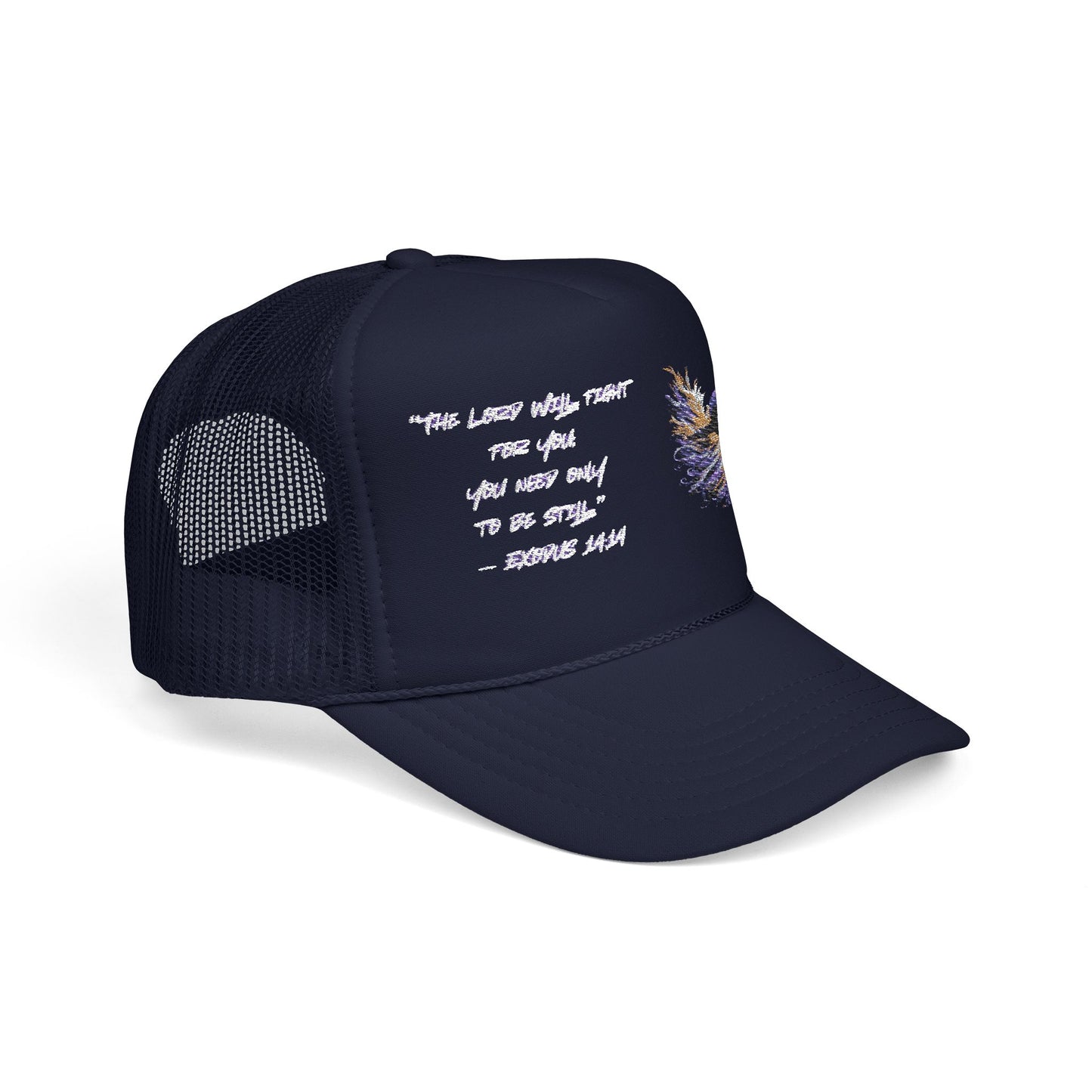 Inspirational Foam Trucker Hat with Embroidery, Casual Hat, Gift for Him/Her, Motivational Headwear, Summer Accessories