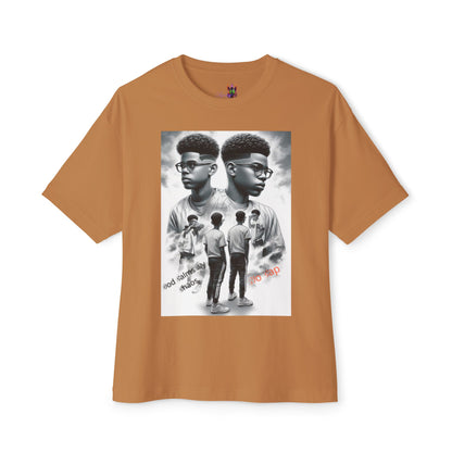 From chaos to calm 5— all God, no lies.Oversized Boxy Tee