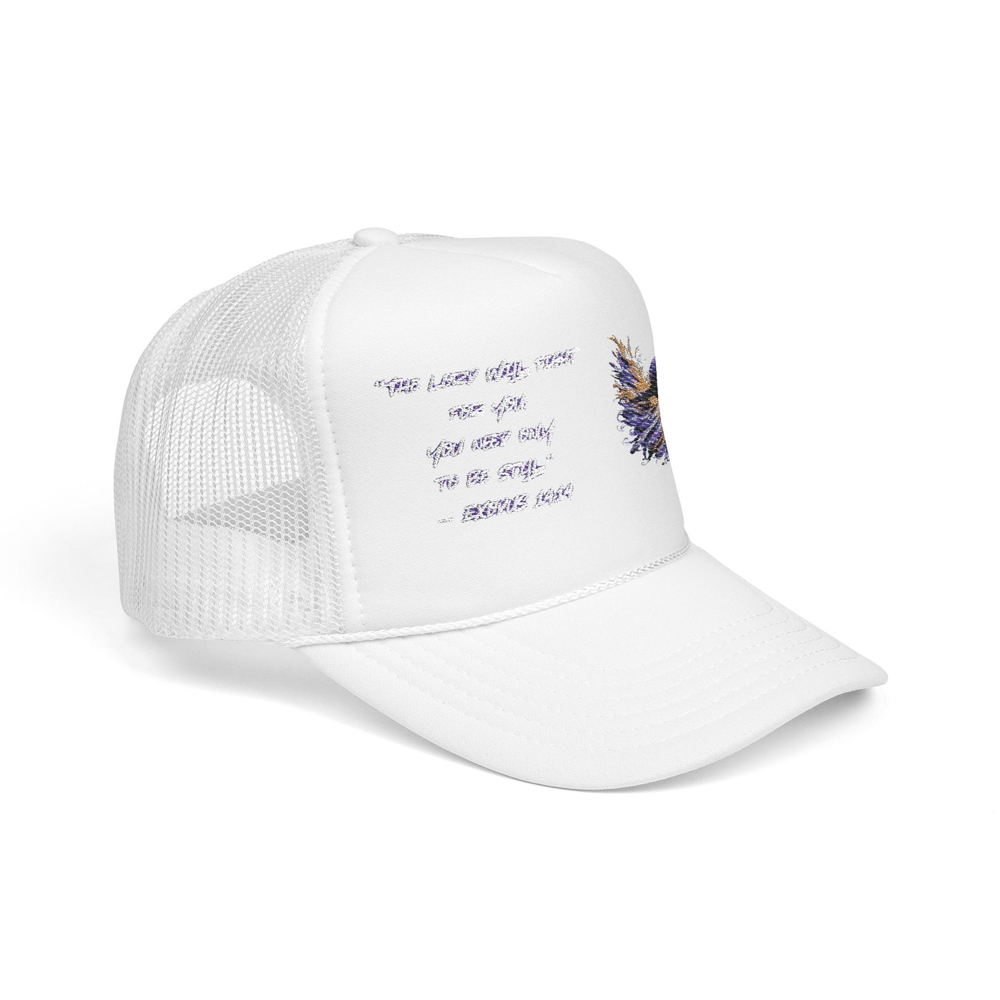 Inspirational Foam Trucker Hat with Embroidery, Casual Hat, Gift for Him/Her, Motivational Headwear, Summer Accessories