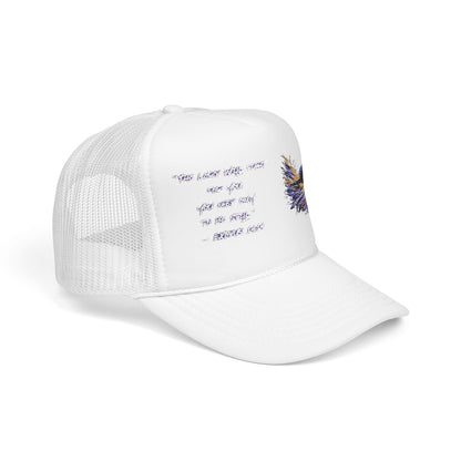 Inspirational Foam Trucker Hat with Embroidery, Casual Hat, Gift for Him/Her, Motivational Headwear, Summer Accessories